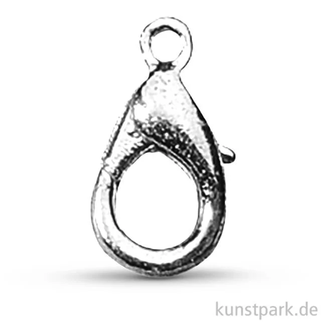 Artikelbild 1 des Artikels “Karabiner-Schließe 13 mm, 2 Stück Platin“