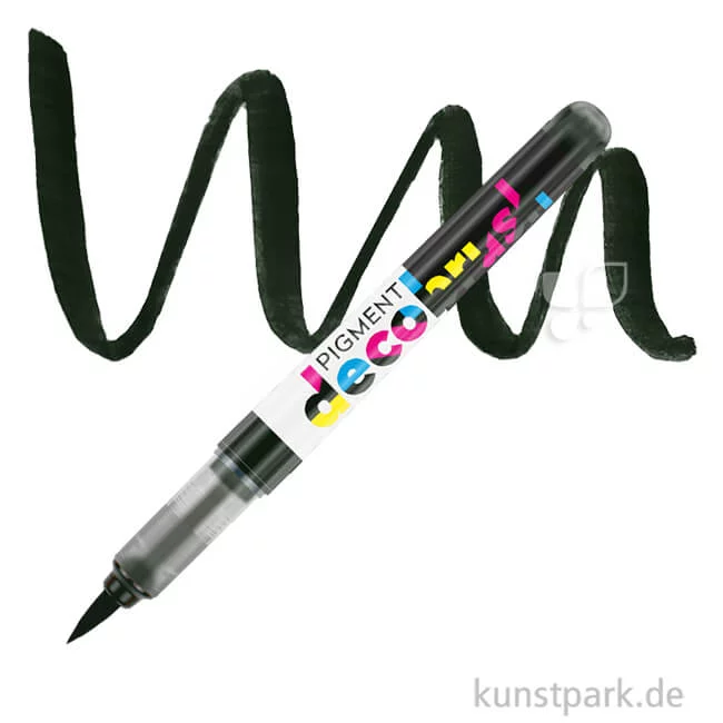 Artikelbild 1 des Artikels “Karin Deco Brush Marker - Acryl Pigment Einzelstift | Black 433U“
