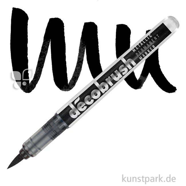 Artikelbild 1 des Artikels “Karin Deco Brush Marker - Metallic Einzelstift | Metallic Black 8510“
