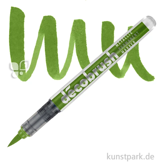Artikelbild 1 des Artikels “Karin Deco Brush Marker - Metallic Einzelstift | Metallic Light Green 8536“