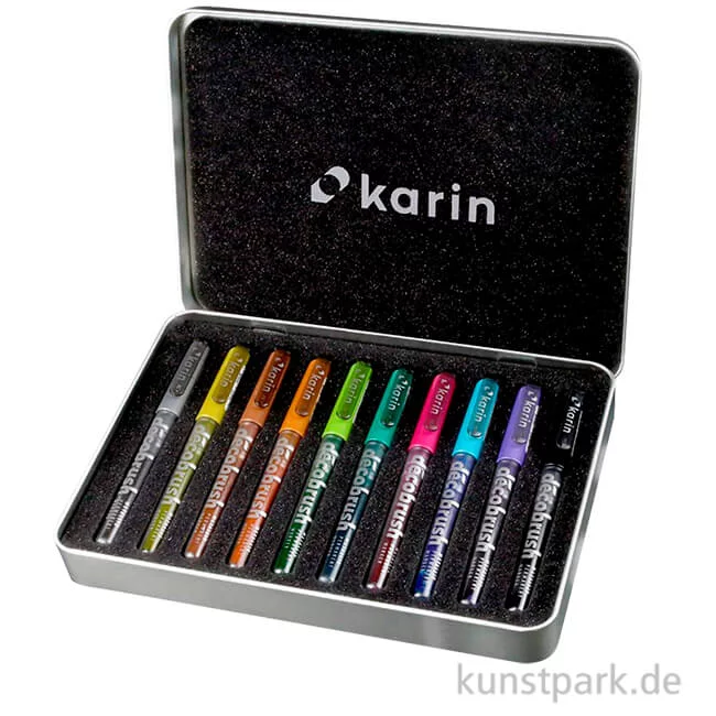 Artikelbild 1 des Artikels “Karin Deco Brush Marker Set - 10 Farben, Metallic “
