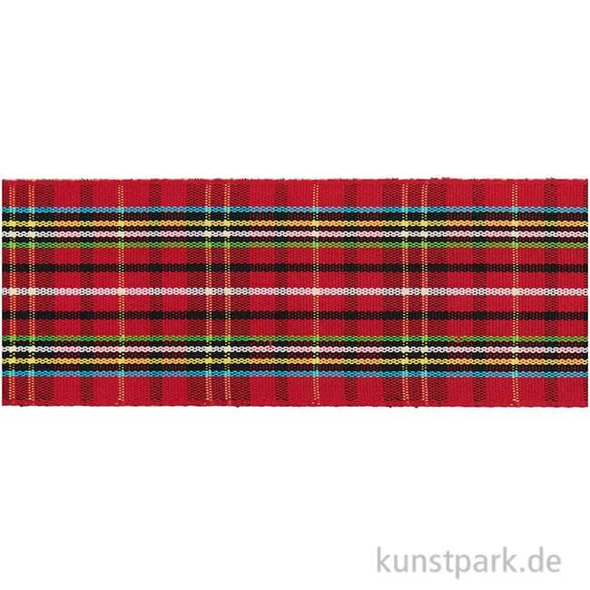 Artikelbild 1 des Artikels “Karoband Rot / Blau / Gelb / Grün, 38 mm x 3 m “