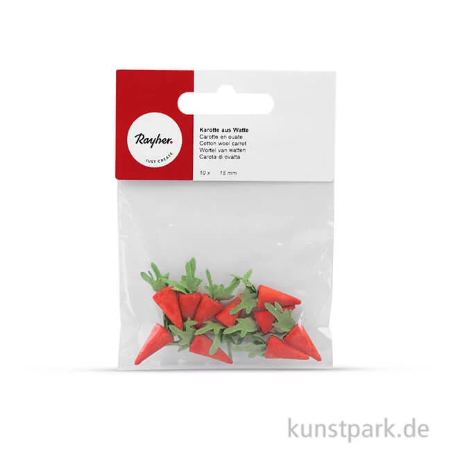 Artikelbild 1 des Artikels “Karotte aus Watte 18 mm - 10 Stück“
