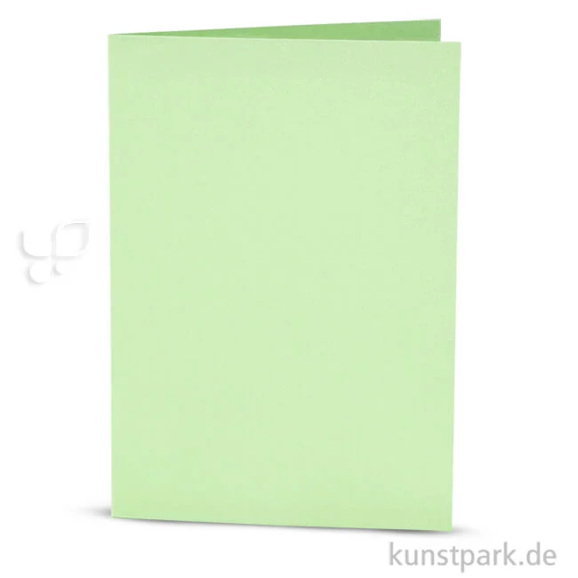 Artikelbild 1 des Artikels “Karte mit Umschlag in Pastellfarben, 6 Sets, 10,5 x 15 cm Hellgrün“