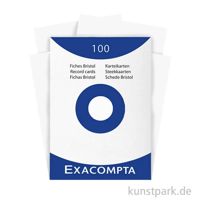Artikelbild 1 des Artikels “Karteikarten Blanko - weiß, 100 Stück “