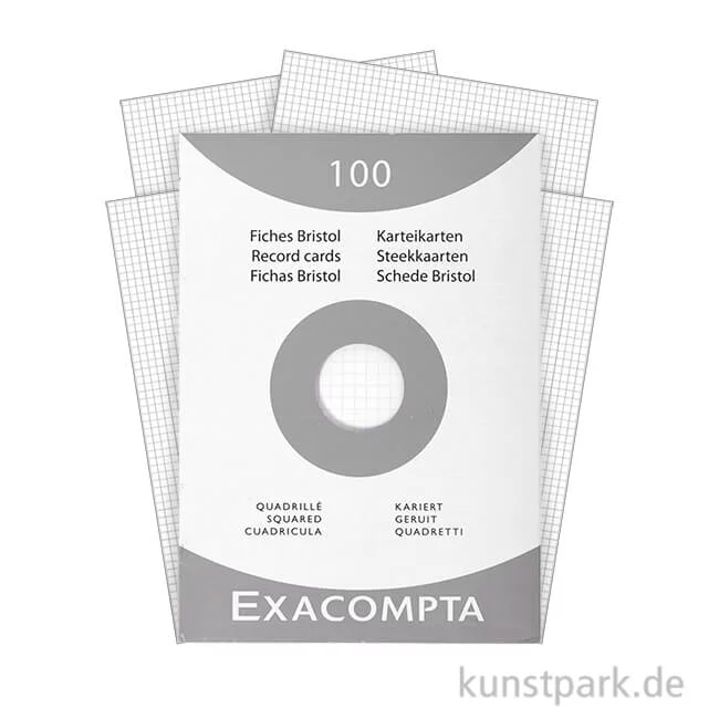 Artikelbild 1 des Artikels “Karteikarten Kariert - weiß, 100 Stück “