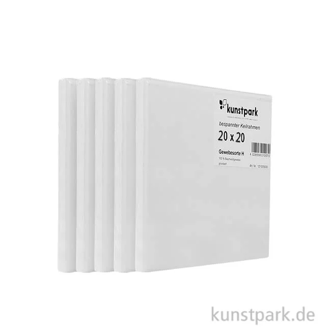 Artikelbild 1 des Artikels “Keilrahmen 5-er Set GALERIE - 20 x 20 cm “