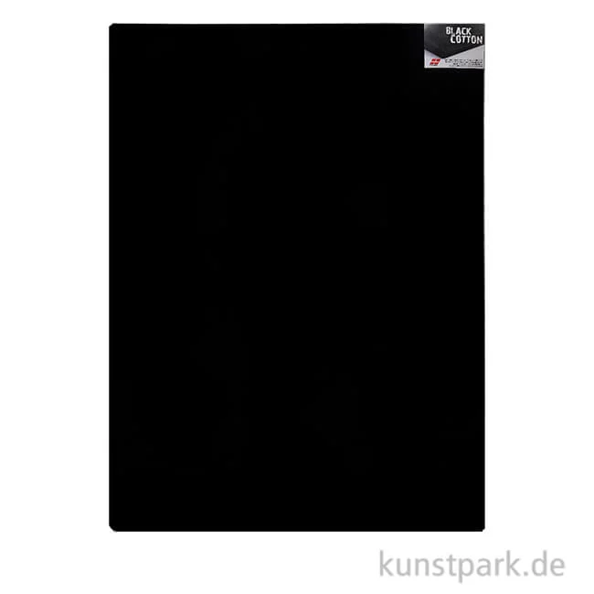 Artikelbild 1 des Artikels “Keilrahmen schwarz - BLACK COTTON - 1,7 cm 70 x 100 cm“