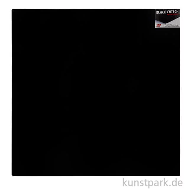 Artikelbild 1 des Artikels “Keilrahmen schwarz - BLACK COTTON, Vernissage - 4,5 cm 100 x 100 cm **“