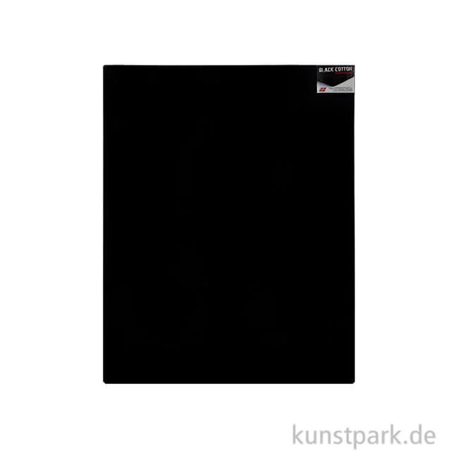 Artikelbild 1 des Artikels “Keilrahmen schwarz - BLACK COTTON, Vernissage - 4,5 cm 50 x 70 cm“