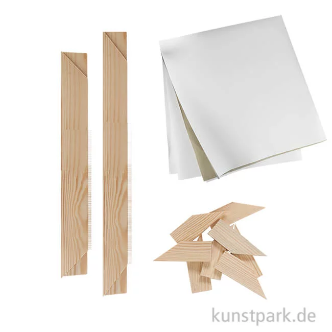 Artikelbild 1 des Artikels “Keilrahmen XXL Bausatz - PROFI - 3 cm 120 x 160 cm“