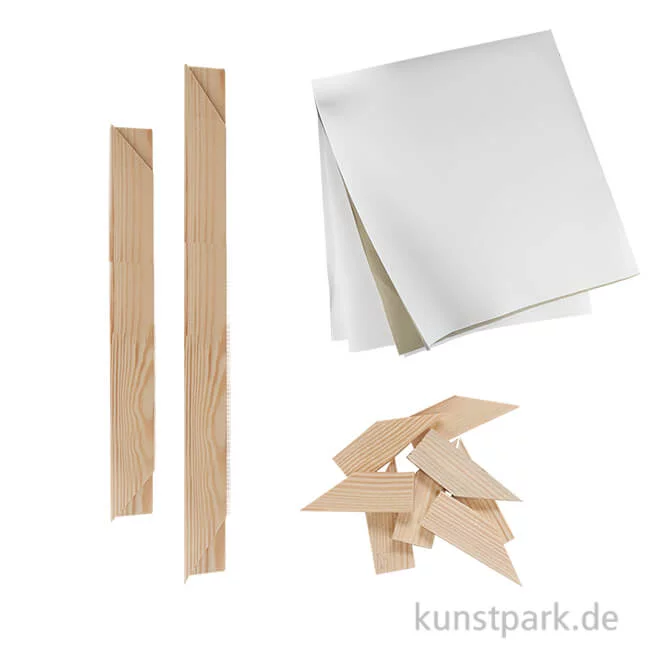 Artikelbild 1 des Artikels “Keilrahmen XXL Bausatz - WALL - 4 cm 120 x 160 cm“