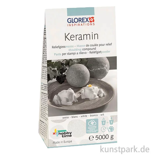 Artikelbild 1 des Artikels “Keramin Reliefgießmasse Weiß, 5 kg “