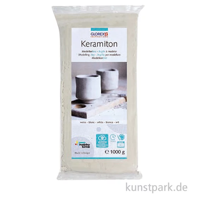Artikelbild 1 des Artikels “Keramiton Modellierton, Weiß, 1 kg “