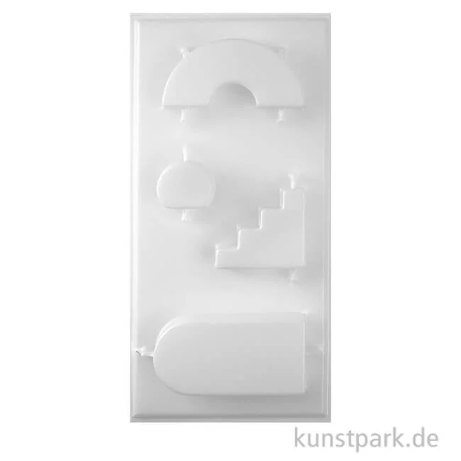 Artikelbild 1 des Artikels “Kerzengießform - 4 Geometrie Motive “