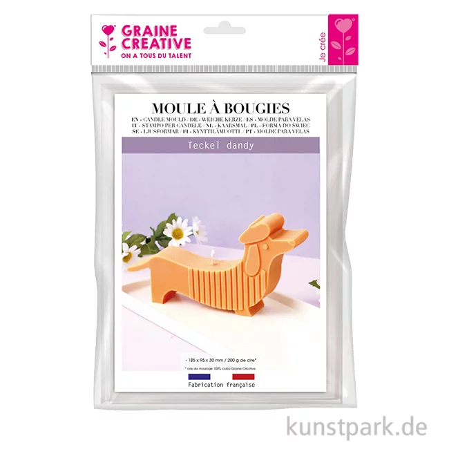 Artikelbild 1 des Artikels “Kerzengießform - Dackel “