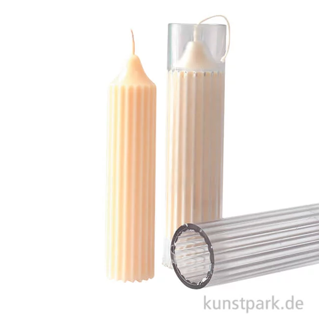 Artikelbild 1 des Artikels “Kerzengießform - Stabkerze gestreift, Höhe 14 cm “