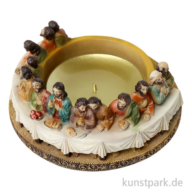 Artikelbild 1 des Artikels “Kerzenhalter Abendmahl, 15 cm “
