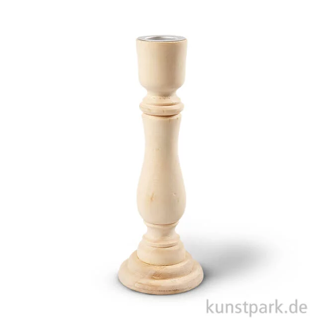 Artikelbild 1 des Artikels “Kerzenhalter aus Holz, Höhe 16,5 cm “