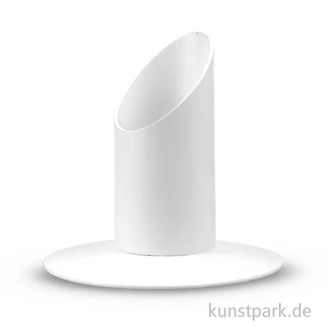 Artikelbild 1 des Artikels “Kerzenhalter für Tauf- und Kommunionkerzen, 30 mm - Weiß “