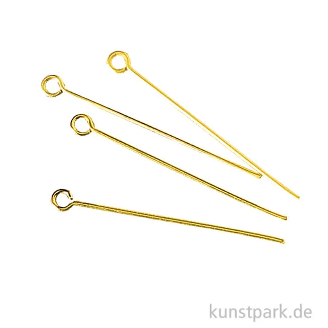 Artikelbild 1 des Artikels “Kettelstift - Gold, 0,6 mm x 35 mm, 15 Stück “