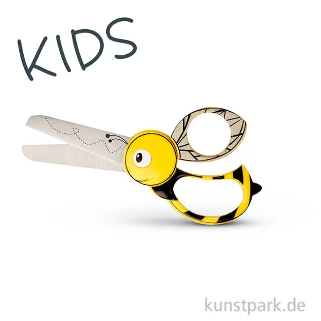 Artikelbild 1 des Artikels “FISKARS Kinderschere mit Bienenmotiv, Länge 13 cm “