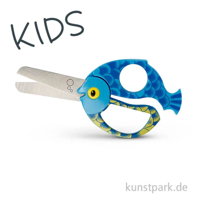 Artikelbild 1 des Artikels “FISKARS Kinderschere mit Fischmotiv, Länge 13 cm “