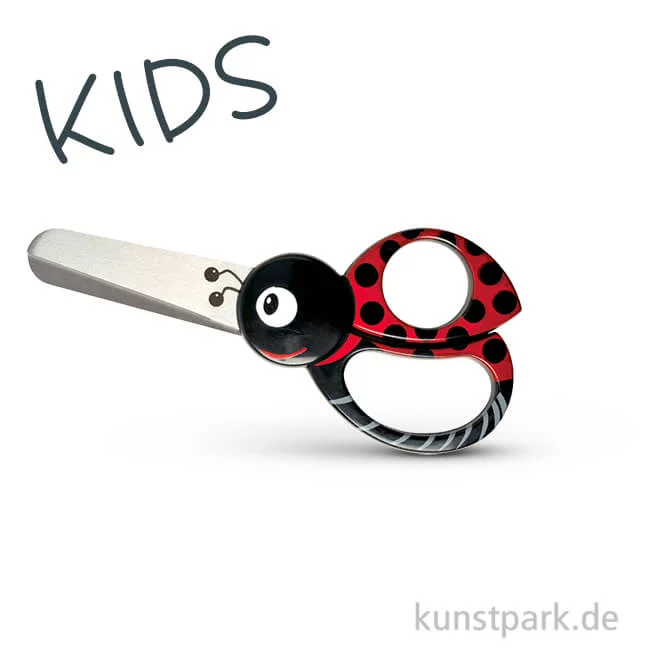 Artikelbild 1 des Artikels “FISKARS Kinderschere mit Marienkäfermotiv, Länge 13 cm “