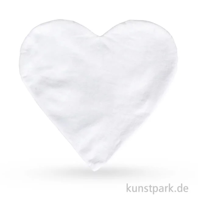 Artikelbild 1 des Artikels “Kissenbezug Herz - naturweiß “
