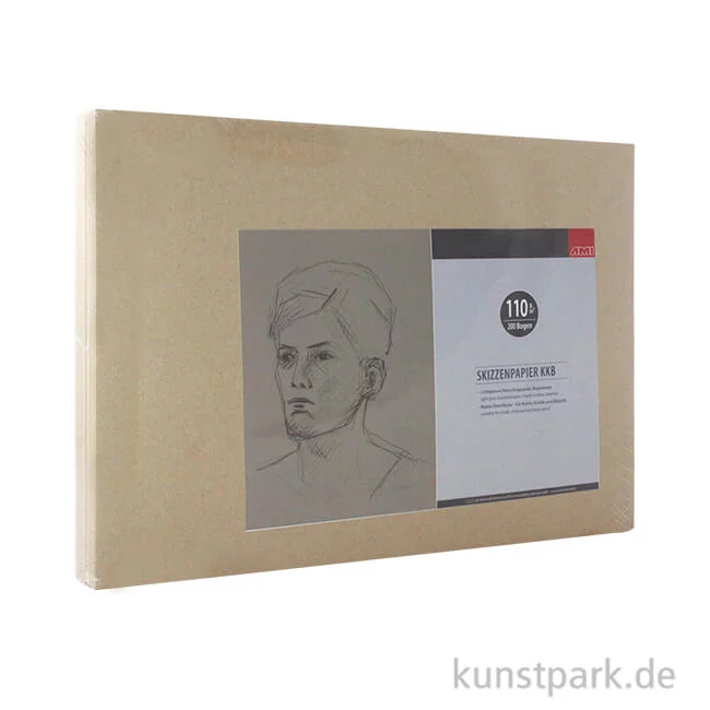 Artikelbild 1 des Artikels “KKB Zeichenpapier Bogenware, 110 g DIN A3 - 200 Blatt“