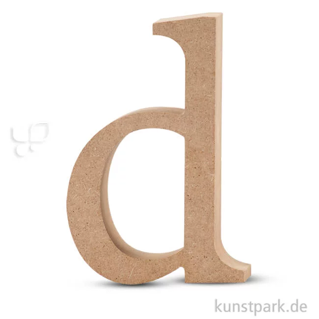 Artikelbild 1 des Artikels “Kleinbuchstaben aus Holz, 8 - 15 cm 2 cm | d“
