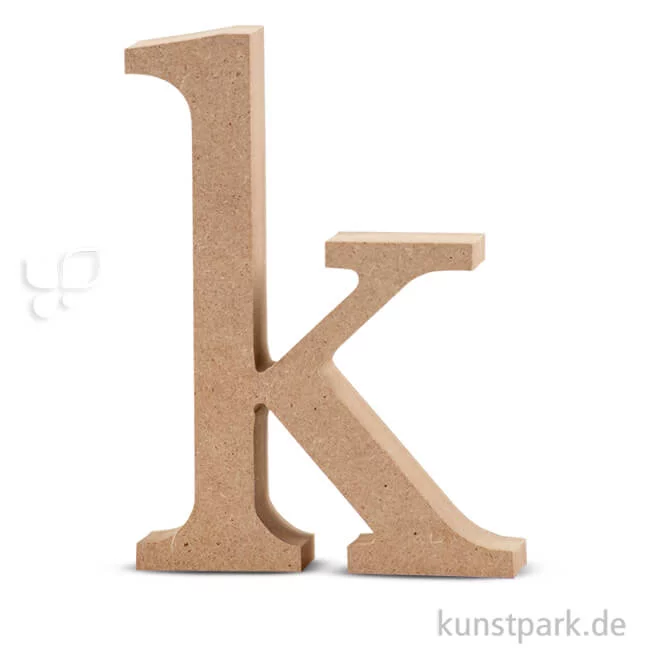 Artikelbild 1 des Artikels “Kleinbuchstaben aus Holz, 8 - 15 cm 2 cm | k“
