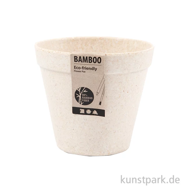 Artikelbild 1 des Artikels “Kleiner Blumentopf aus Bambus, Höhe 6,5 cm “