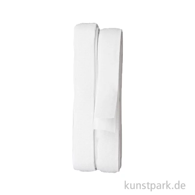 Artikelbild 1 des Artikels “Klettband selbstklebend, Weiß, 16 mm, 80 cm “
