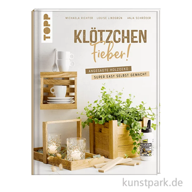 Artikelbild 1 des Artikels “Klötzchenfieber! Angesagte Holzdeko super easy selbst gemacht, Topp “