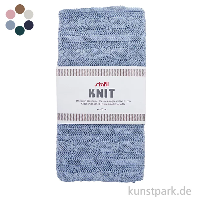 Artikelbild 1 des Artikels “Knit Strickstoff Zuschnitt - 48 x 70 cm “