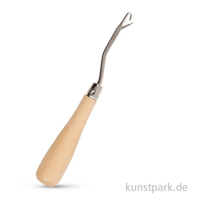 Artikelbild 1 des Artikels “Knüpfhaken mit Holzgriff, 15,5 cm “