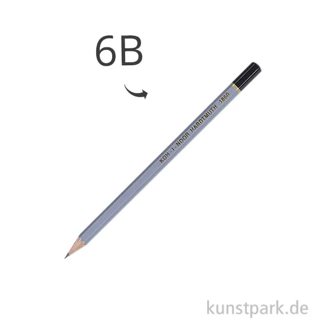 Artikelbild 1 des Artikels “Koh-I-Noor 1860, holzgefasster Graphitstift 6B“