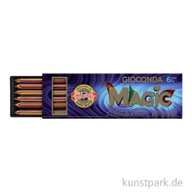 Artikelbild 1 des Artikels “Koh-I-Noor Farbminen MAGIC, 5,6 mm, 6 Stück “
