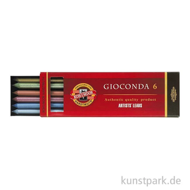 Artikelbild 1 des Artikels “Koh-I-Noor Farbminen METALLIC Mix, 5,6 mm, 6 Stück “