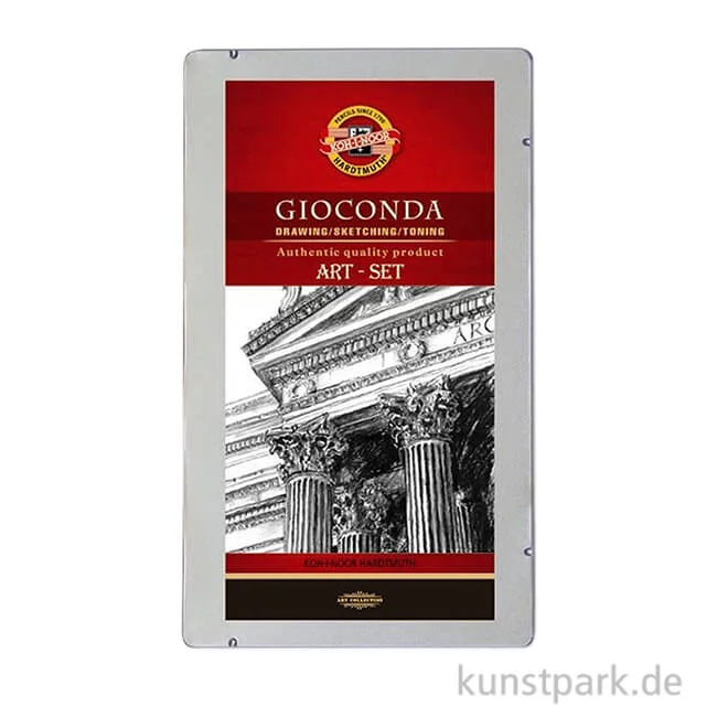 Artikelbild 1 des Artikels “Koh-I-Noor Gioconda Art Zeichenset 8893, Graphit 10-teilig, Metalletui “