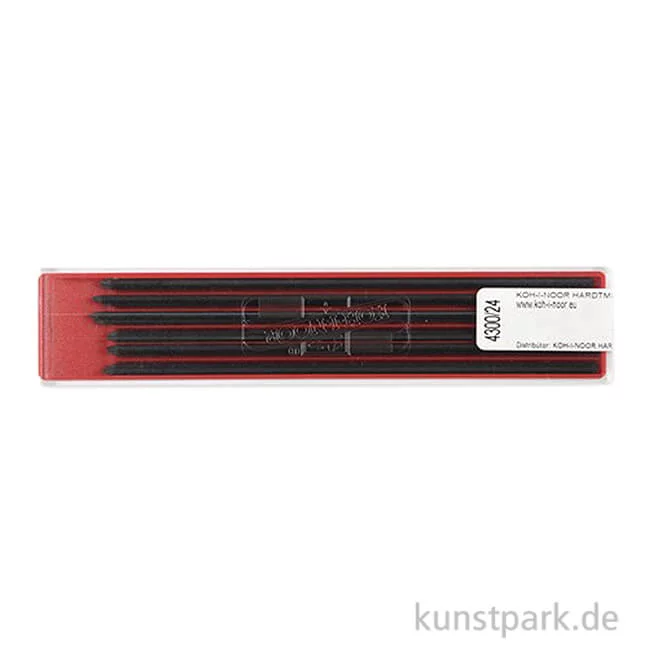Artikelbild 1 des Artikels “Koh-I-Noor Minen 2 mm für Druckbleistifte Schwarz 12 Stk.“