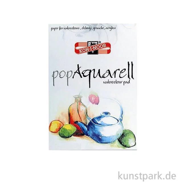 Artikelbild 1 des Artikels “Koh-I-Noor Pop Aquarell Papier, 10 Blatt Weiß, 250g DIN A4“
