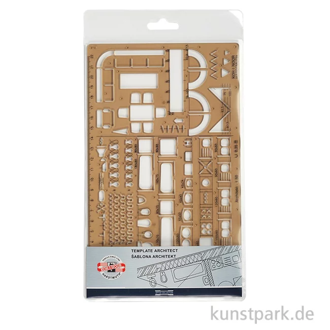 Artikelbild 1 des Artikels “Koh-I-Noor Zeichenschablone - Architekt / Technische Zeichnungen “