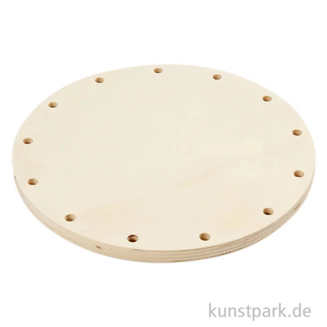 Artikelbild 1 des Artikels “Korbflechtschablone aus Holz zum Herstellen von Körben 18 cm“