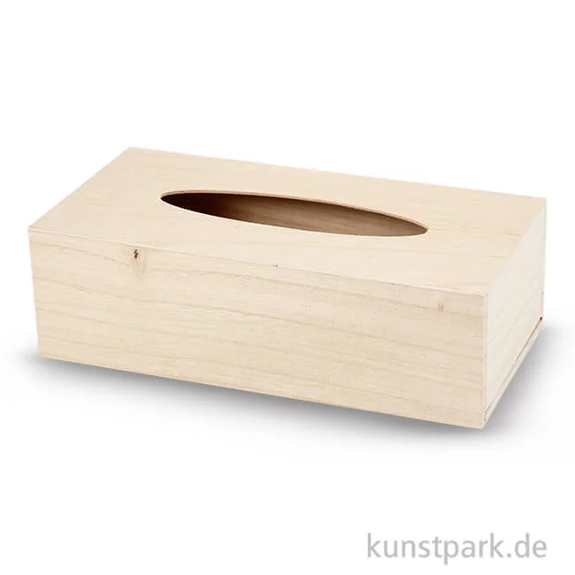Artikelbild 1 des Artikels “Kosmetiktuch-Box aus Holz, 27x14x8 cm “