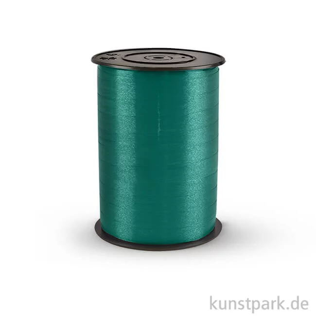 Artikelbild 1 des Artikels “Kräuselband - glänzend, 10 mm x 250 m glänzend | Dunkelgrün“