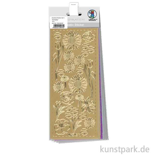 Artikelbild 1 des Artikels “Kreativ Sticker Set 1 - Everyday, 15 Stickerbögen “