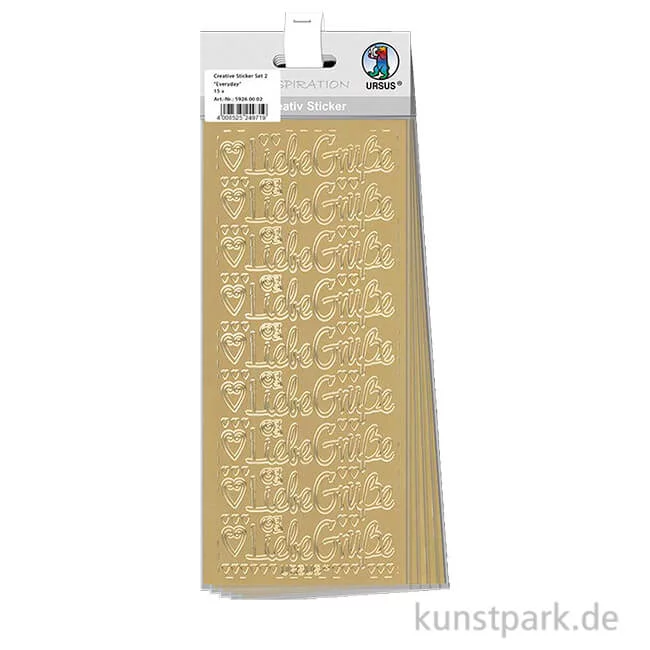 Artikelbild 1 des Artikels “Kreativ Sticker Set 2 - Everyday, 15 Stickerbögen “