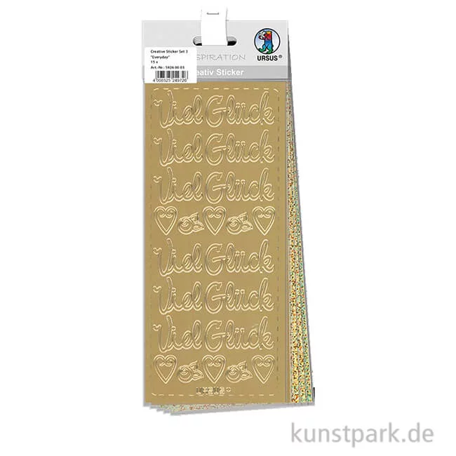 Artikelbild 1 des Artikels “Kreativ Sticker Set 3 - Everyday, 15 Stickerbögen “